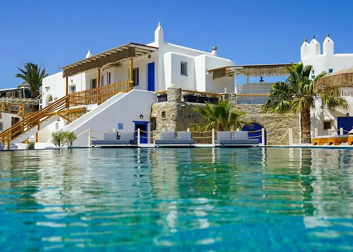 Ξενοδοχείο με διαμερίσματα Alexandros Mykonos 4*